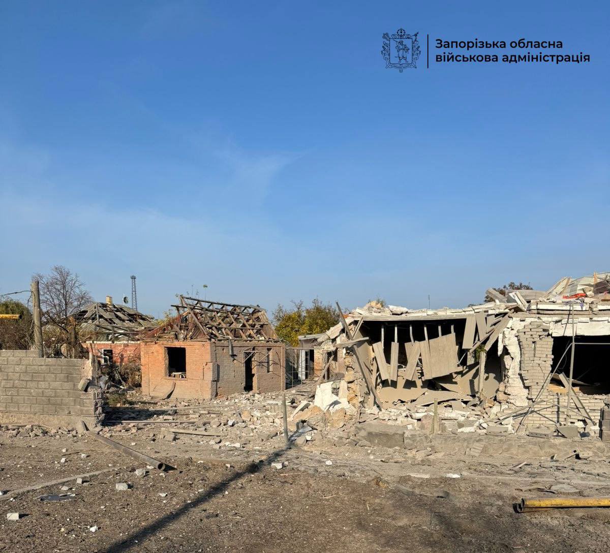 Daily tally: strikes and attacks in Zaporizhzhia