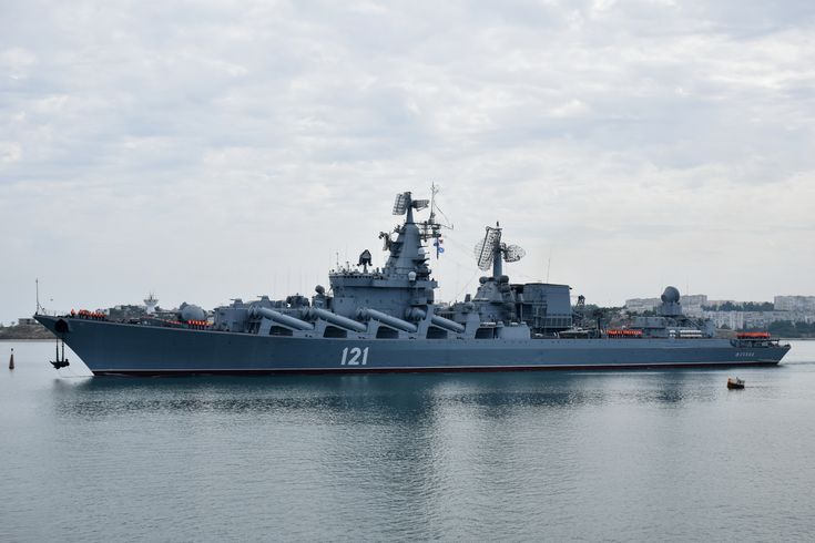 Russian cruiser Moscow remains afloat but heavily damaged