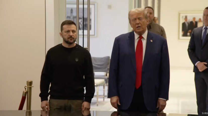 Zelensky and Trump meeting has begun