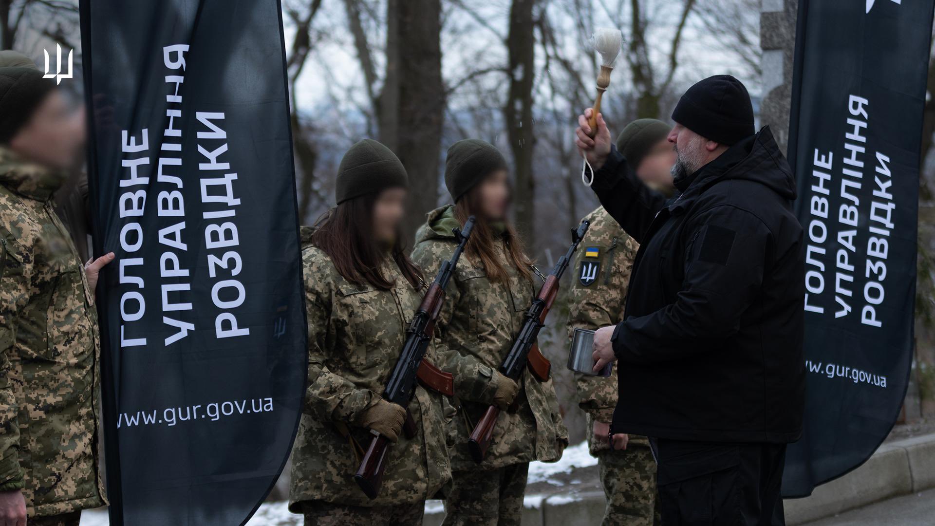 GUR Recruits Take Oath at Askold’s Grave