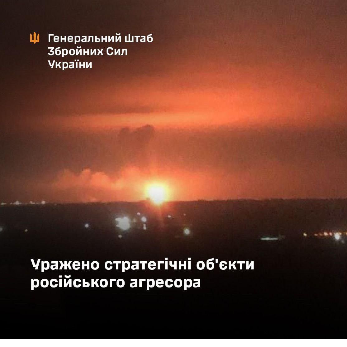 Ukraine strikes Russian ports and refineries, confirms General Staff