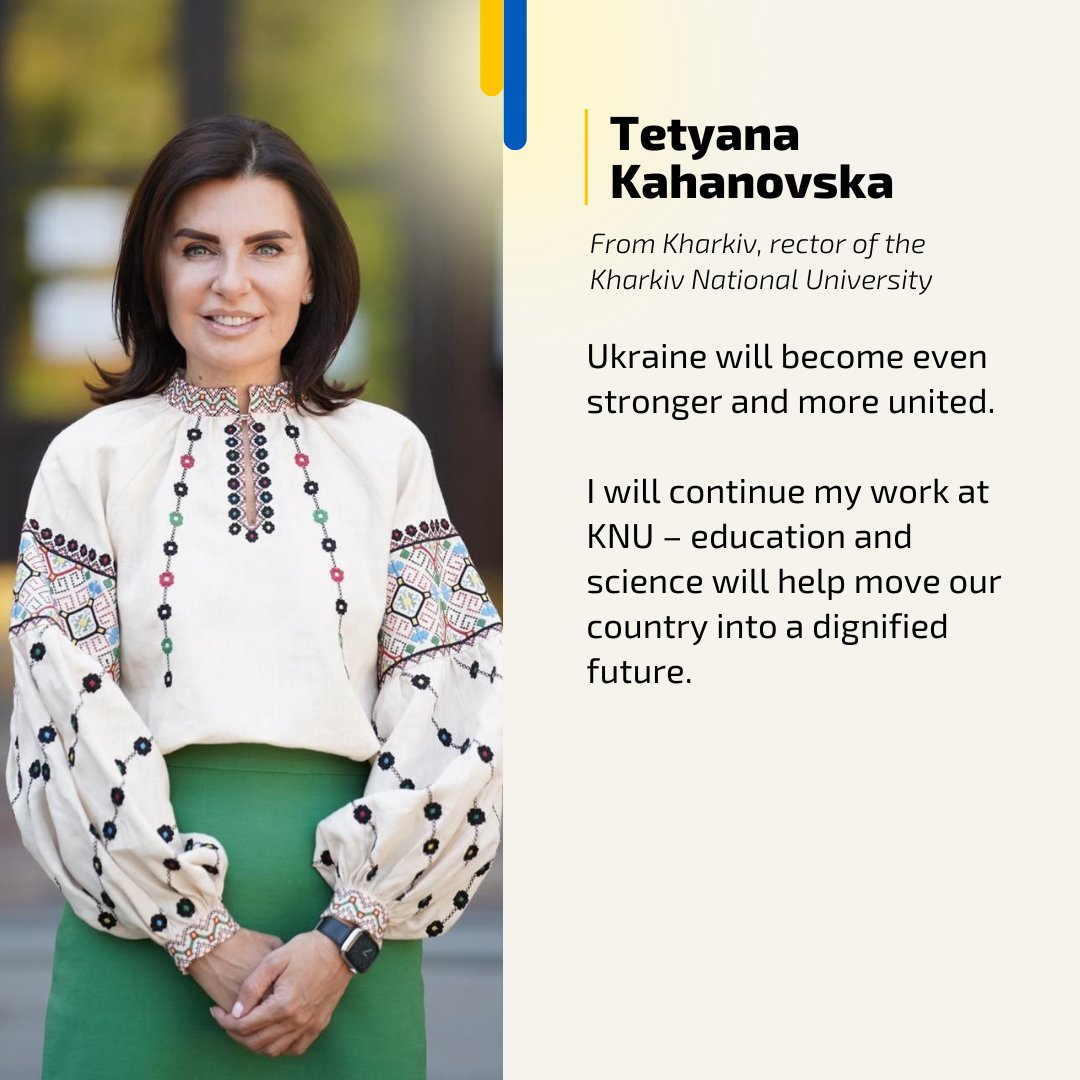 A Ukrainian woman shares her vision for the future