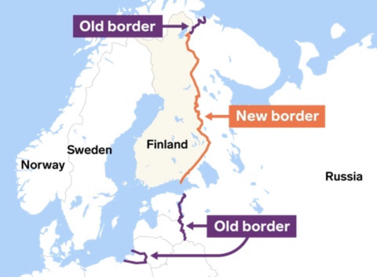 Putin’s Ukraine invasion backfires, NATO expands, doubling Russia’s border
