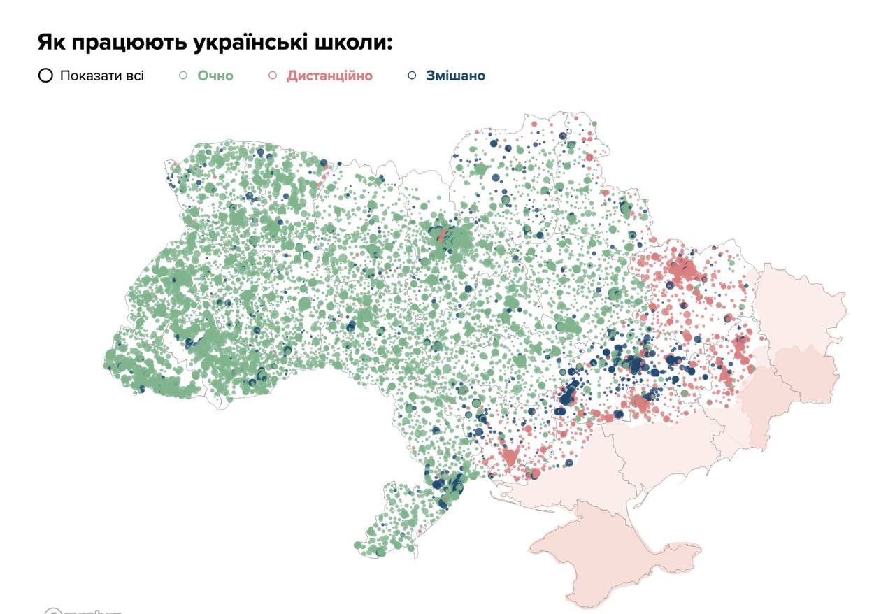 25% of Ukrainian children lack schooling due to war