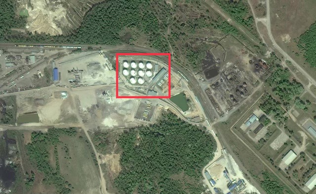 Russian strike on oil depots at Vasylkiv Air Base near Kyiv