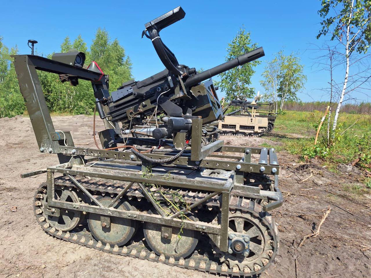 Training with unmanned systems at the training ground