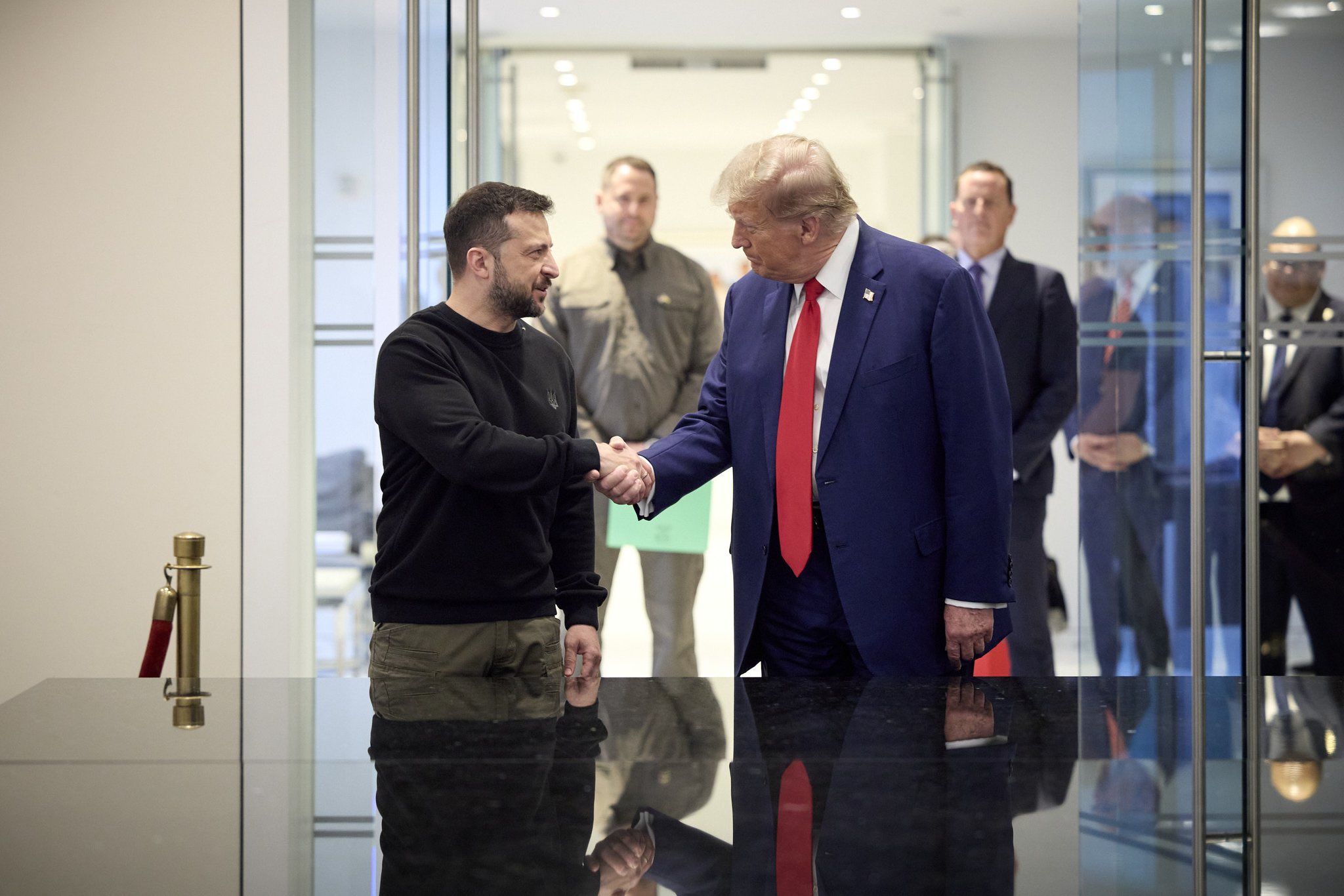 Zelensky meets Trump, presents Victory Plan for just peace