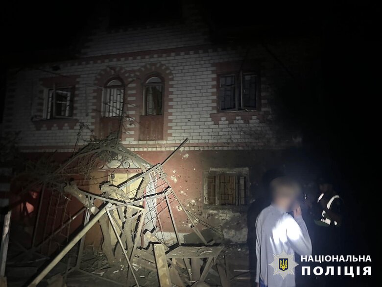 Photo report: consequences of Shahed attack on Kyiv region