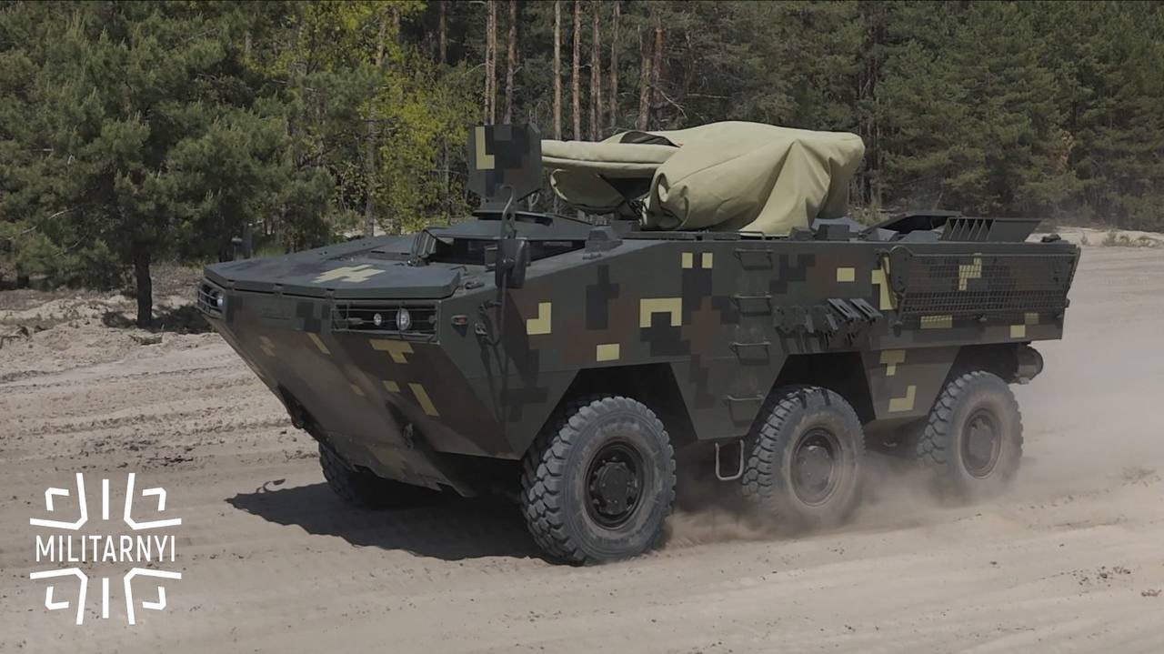 Praktika developing new version of Otaman armored personnel carrier