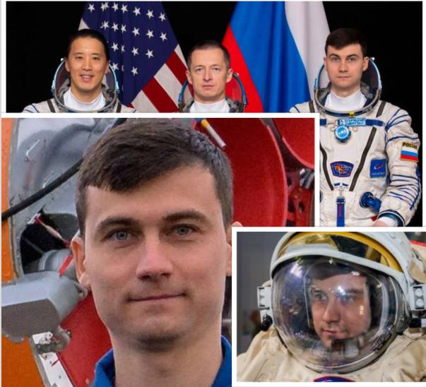 Ukrainian traitor Alexei Zubrytsky on ISS with US-Russian crew