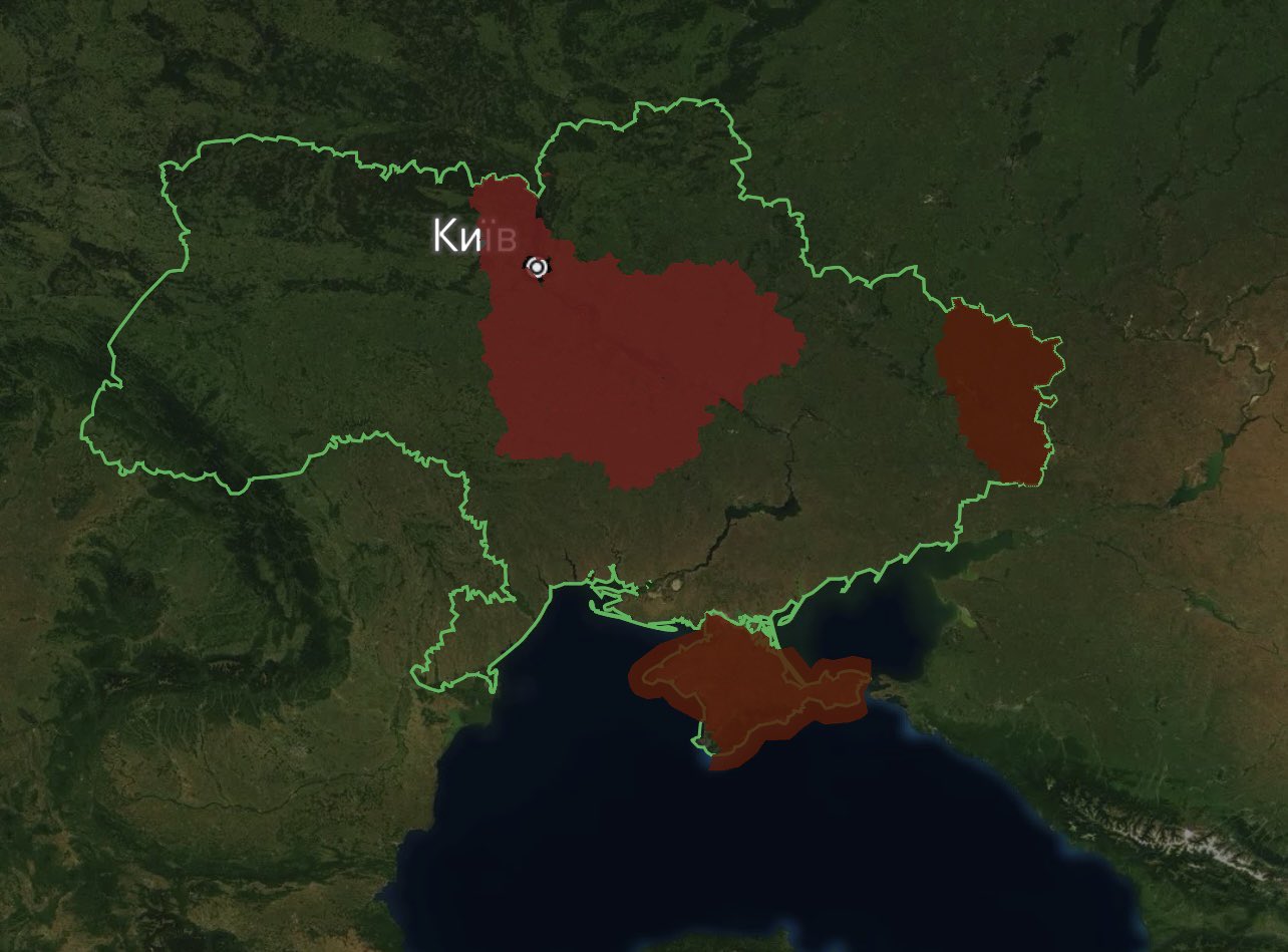 Threat of Shahed drone missiles remains for 6 Ukrainian regions