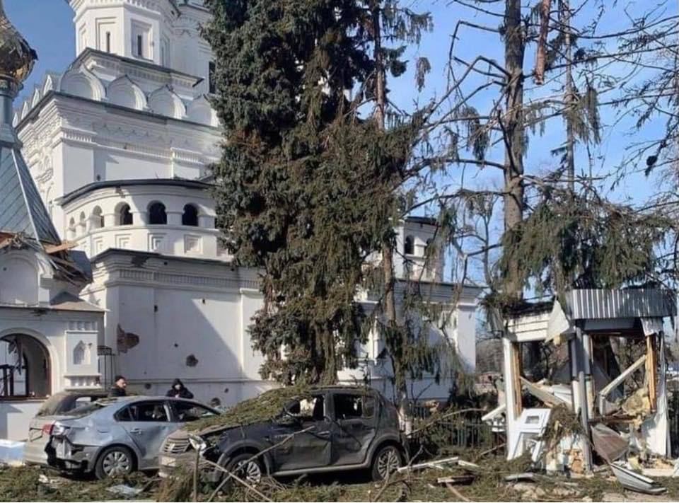 Russian occupiers carried out airstrike on Holy Dormition Lavra