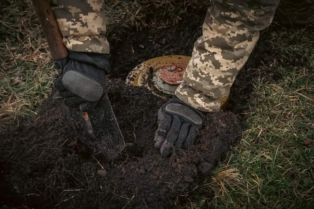 Tens of thousands of mines planted in Kharkiv region in 2024