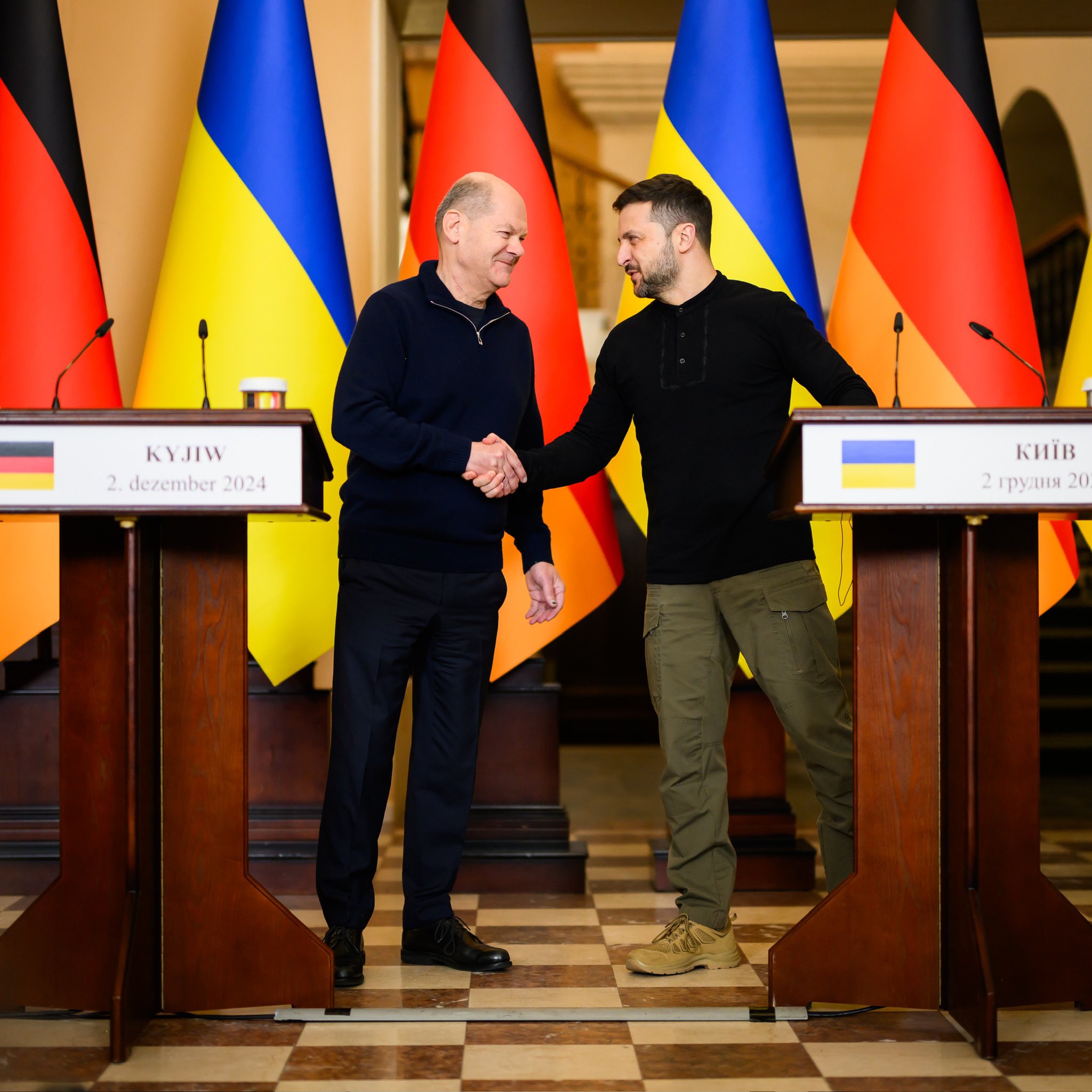 Scholz to Putin: Germany’s unwavering support for Ukraine will last