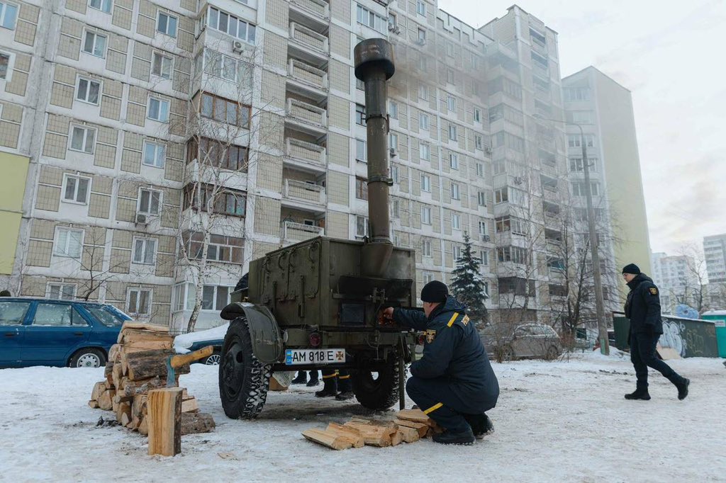 737 residential buildings without heat in Kyiv