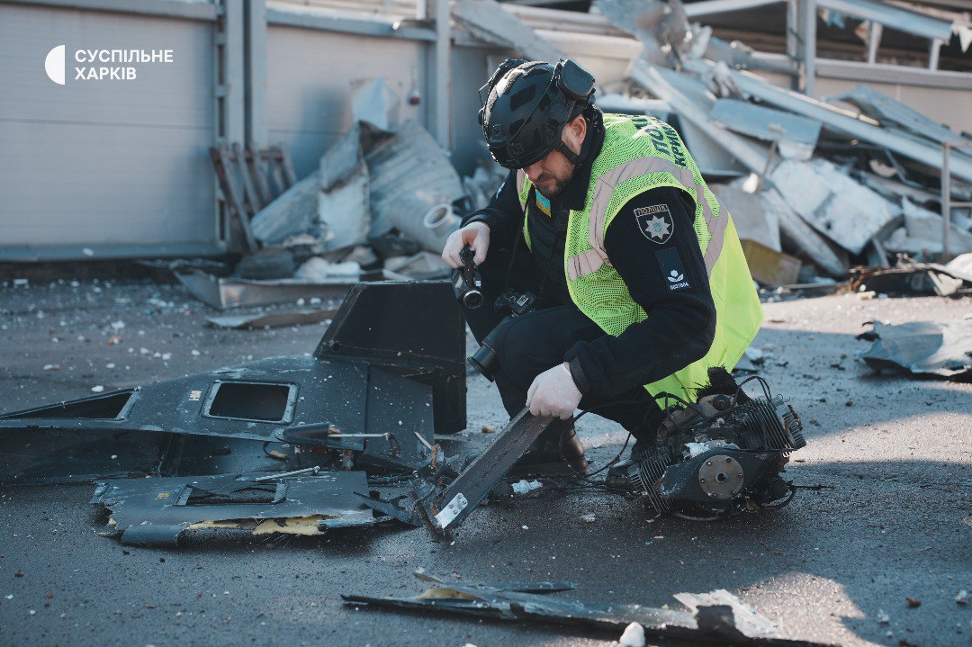 Russian drone attack kills two, injures seven in Kharkiv, also targets Chernihiv