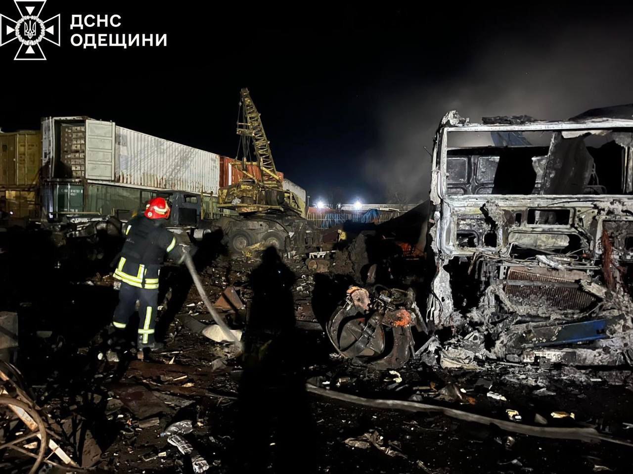 Russia launches terrorist drone attack on Odesa, causing casualties and infrastructure damage.