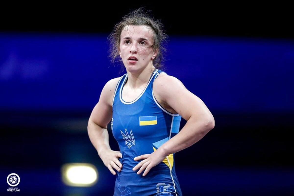 Iryna Koliadenko wins silver medal for Ukraine in Olympic wrestling!