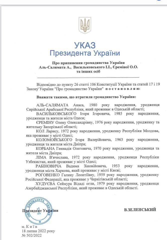Zelensky may strip oligarchs and politicians of citizenship, decree rumored