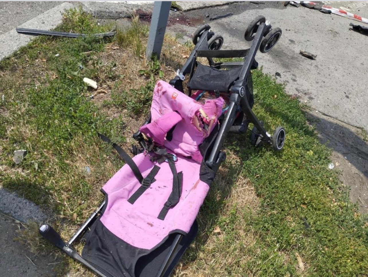 Children killed and wounded in Vinnytsia