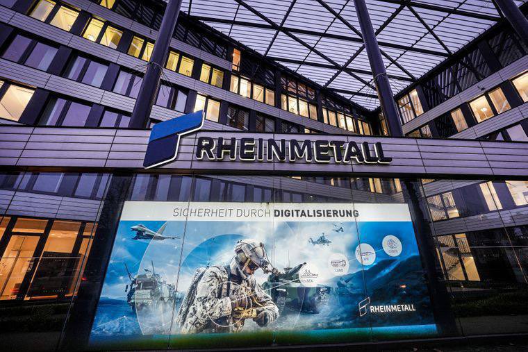 Rheinmetall wins order for weapons plant in Ukraine