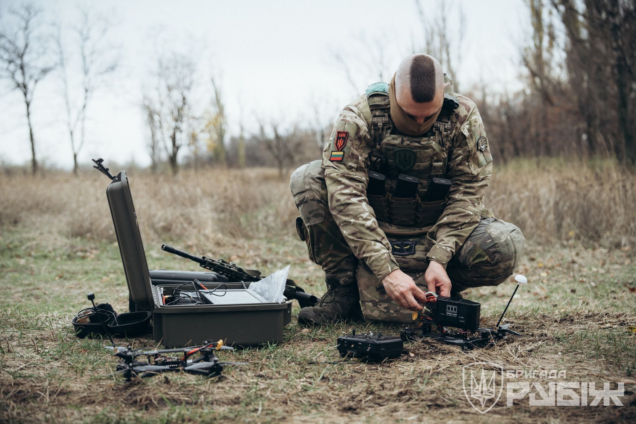 Signum drone unit destroys Russian SPG near Lyman