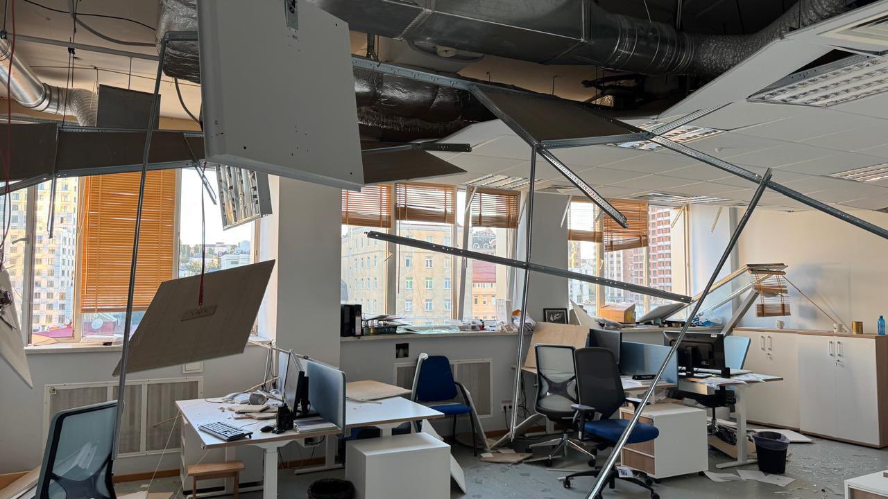 Kyiv: EU Mission and British Council Buildings Damaged