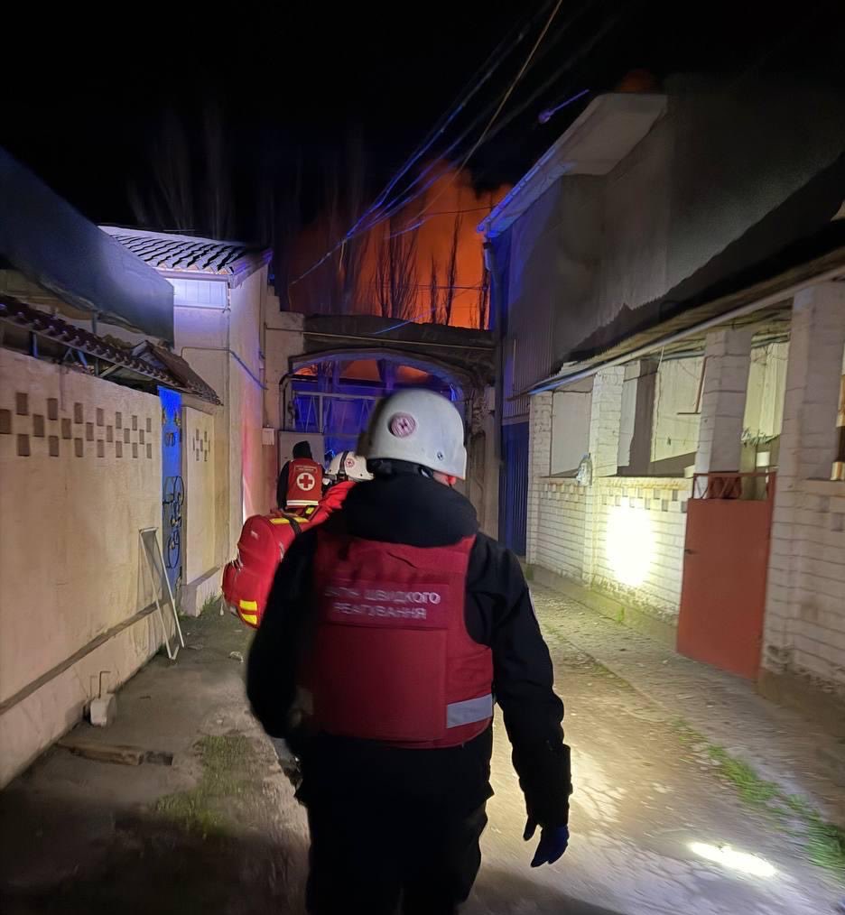 Aid Workers Respond to Overnight Attacks on Odesa Civilians