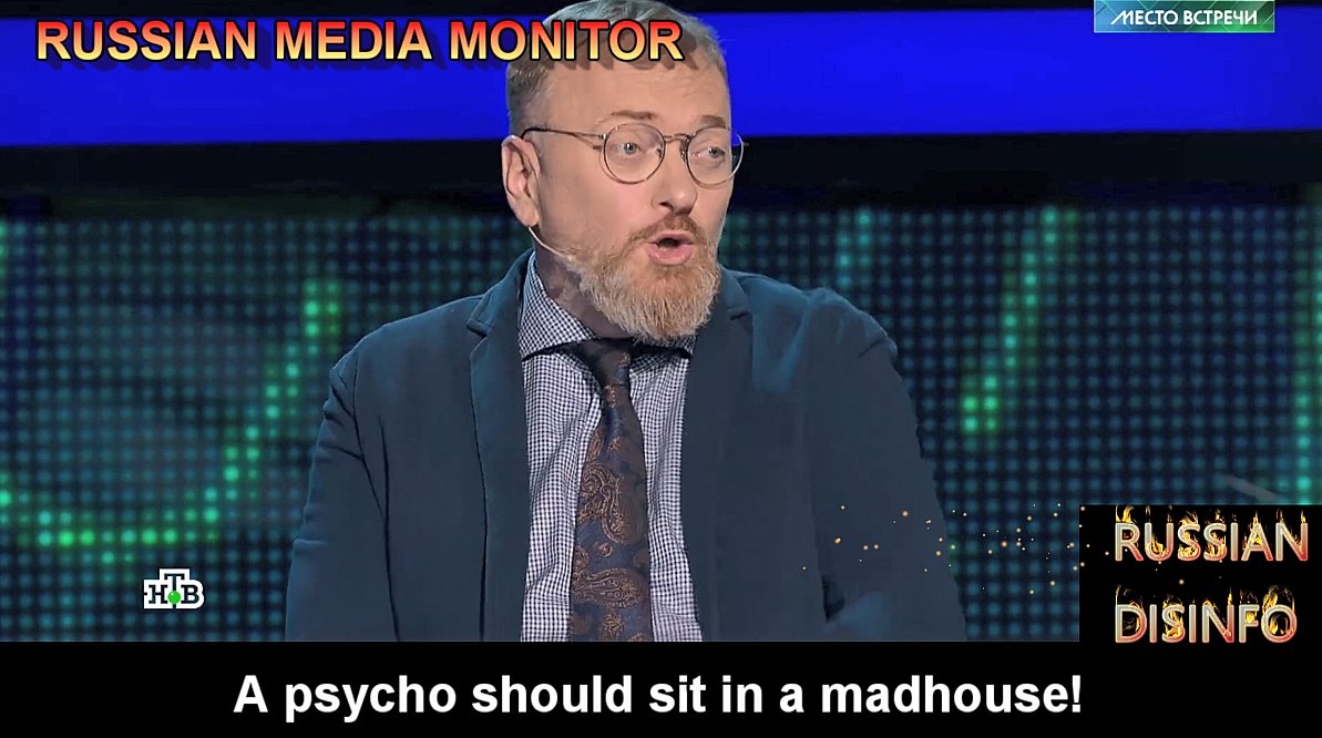 Russia TV promotes punitive psychiatry, Milonov calls Democrats psychos, wants asylums for drug users, cat people.