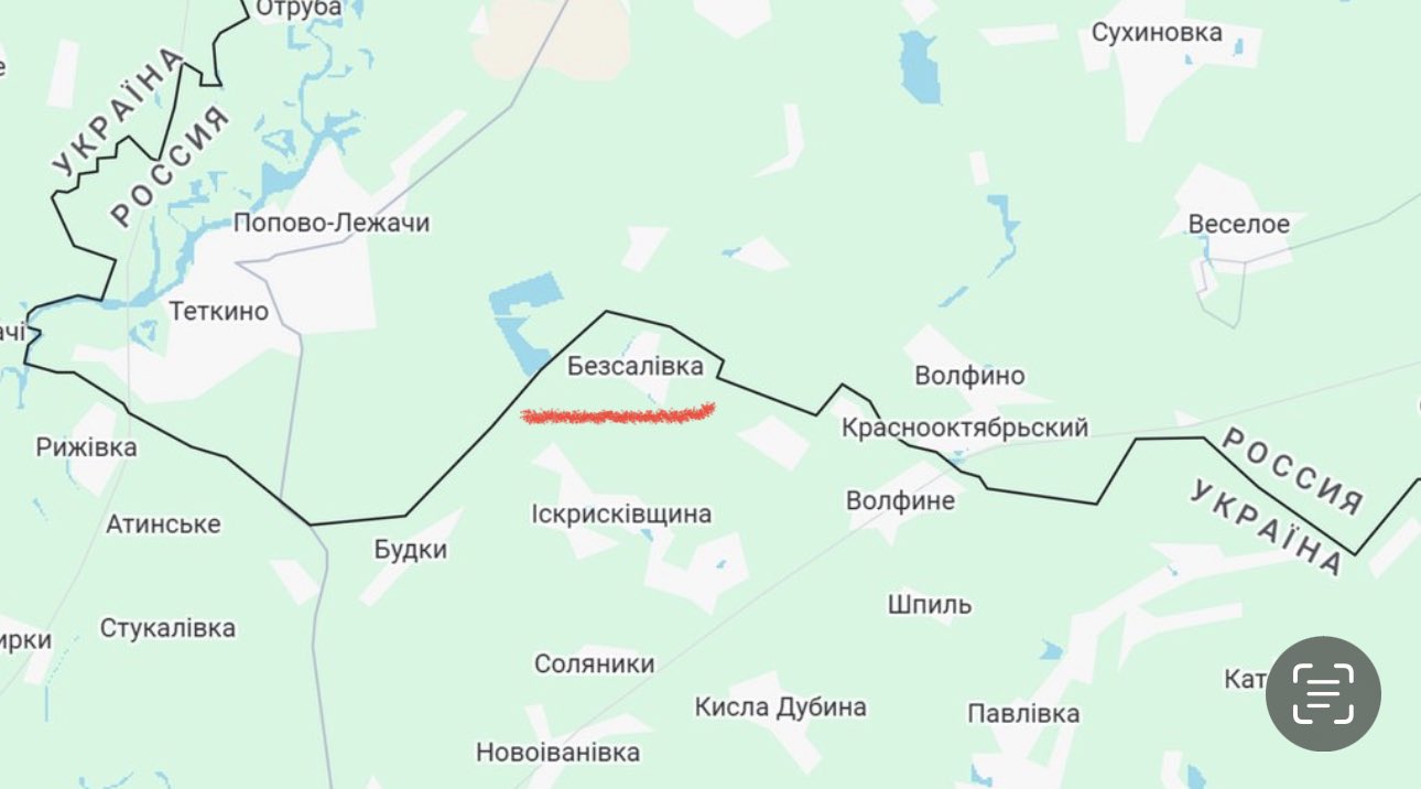 Ukrainian Forces Liberate Bezsalivka, Sumy Region, From Russian Occupiers