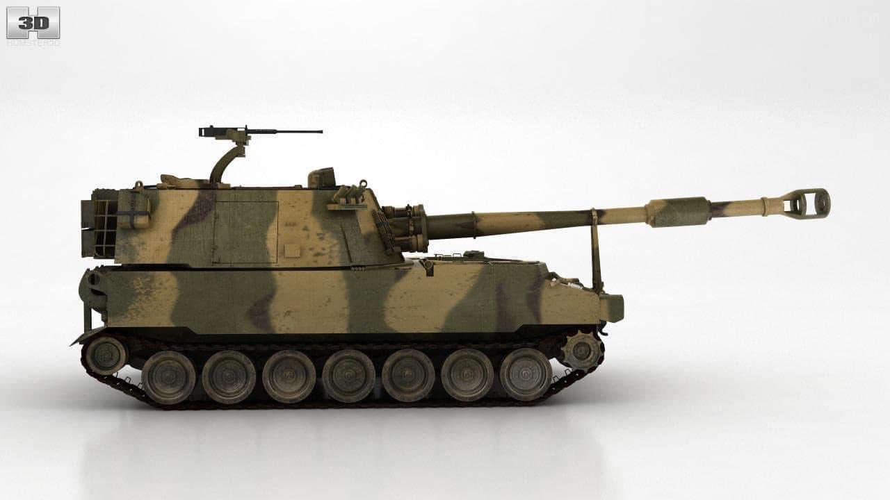 M109 self-propelled howitzers in Ukrainian service