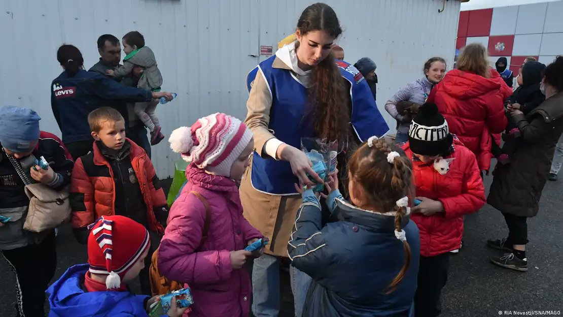 Russia kidnaps Ukrainian children for re-education