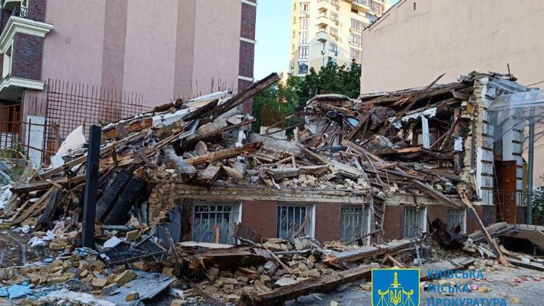 Criminal proceedings launched over demolition of Zelenskyi estate in Kyiv
