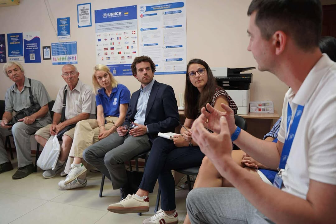Opening of a renovated welcome center in Krementchuk
