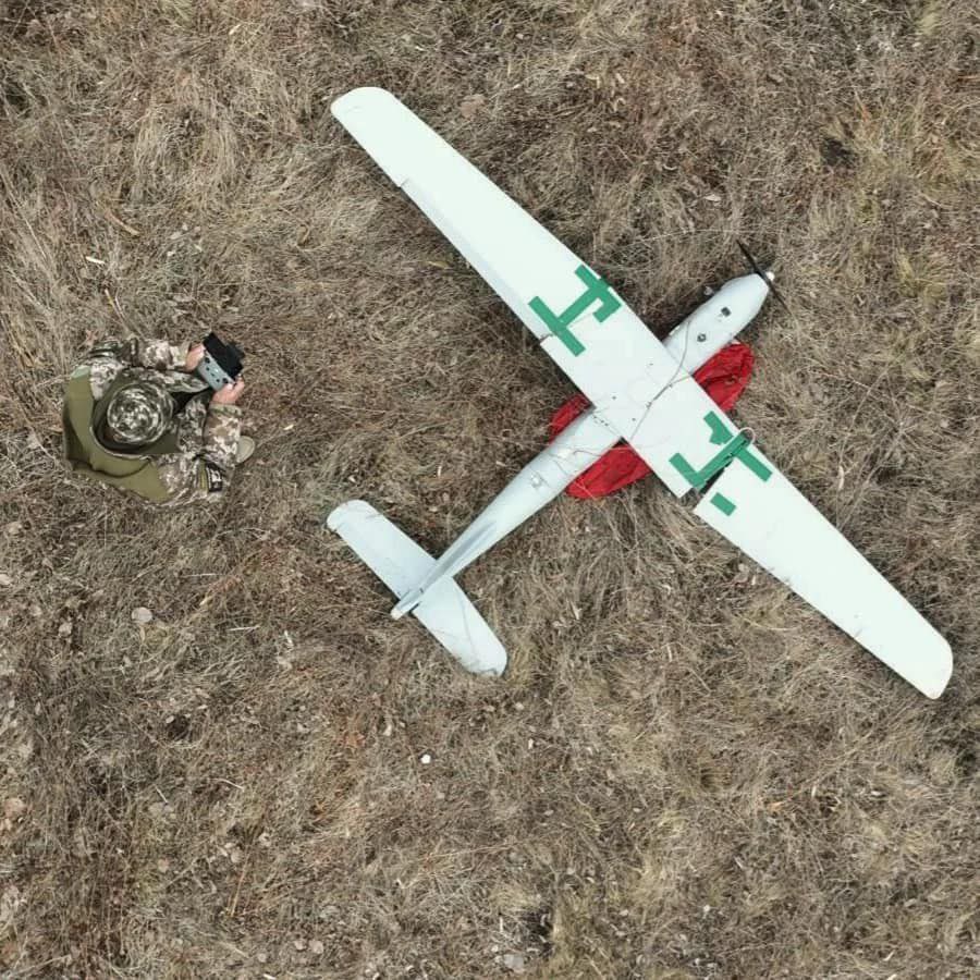 Russian Orlan-10 reconnaissance UAV shot down on front