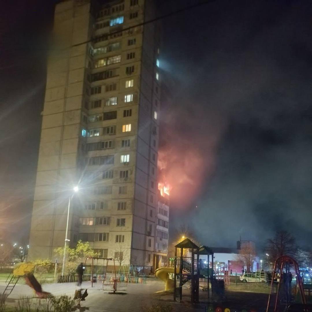 19 buildings damaged in Kyiv during Russian strike