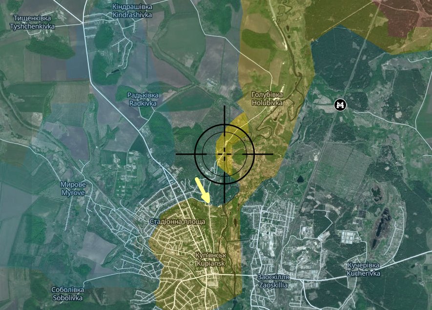 Talion frappe un soldat russe à Kupiansk