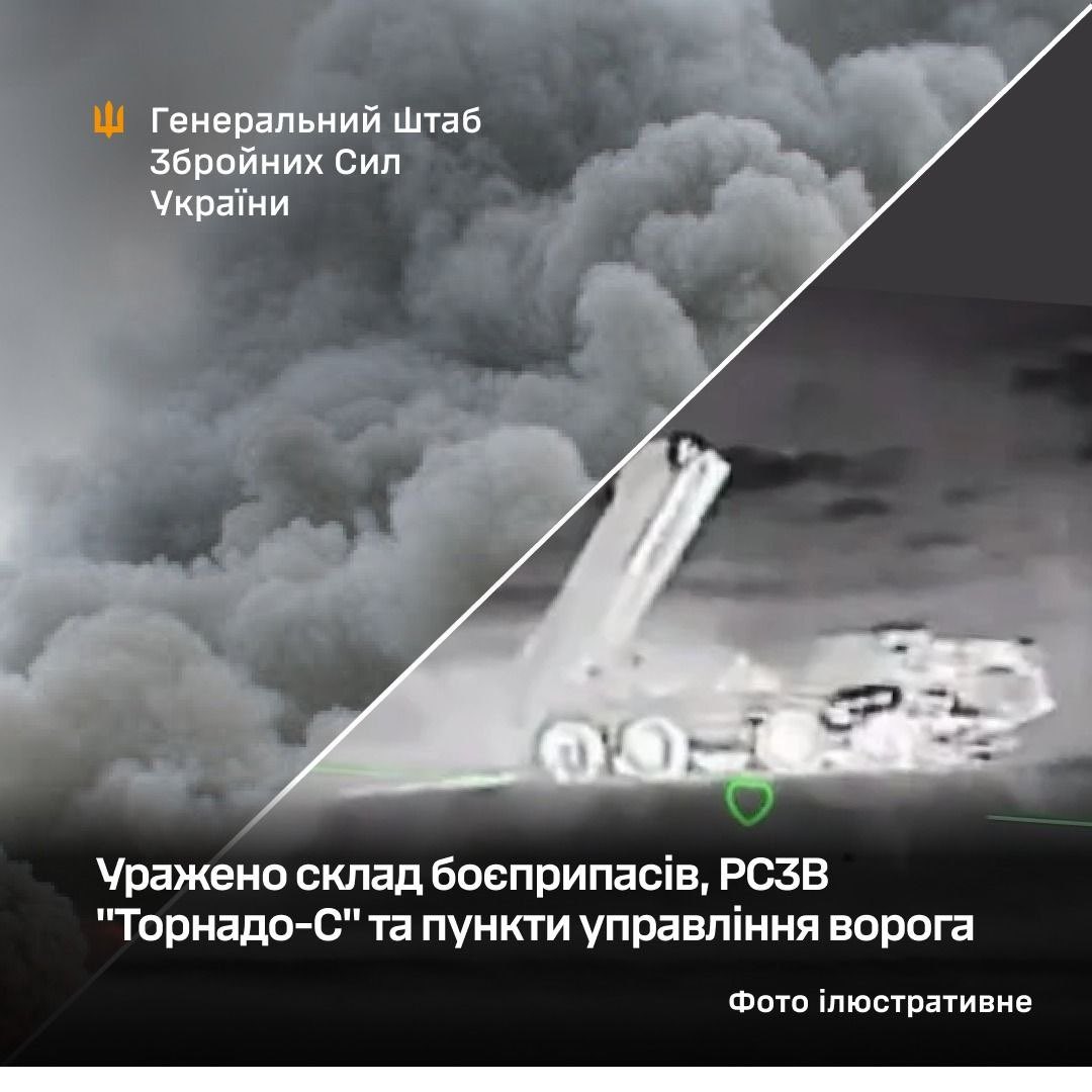Ukraine Strikes Russian Munitions Depot and Command Post Near Selydove