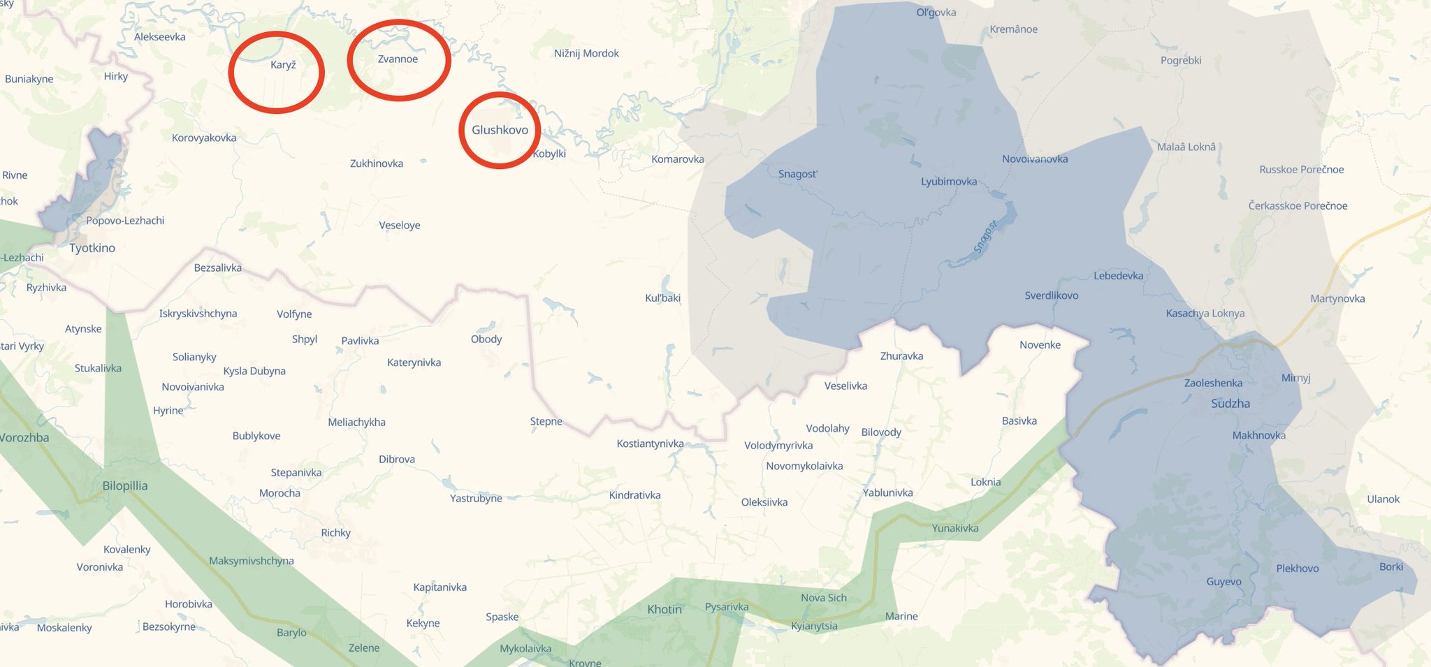 Ukraine occupies Russian territory for third week