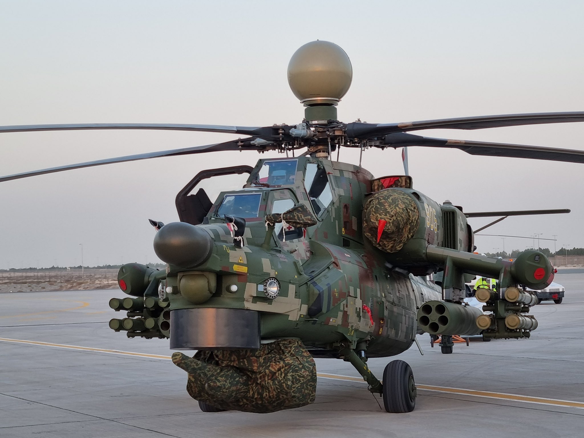 Unconfirmed information on Mi-28 loss by Russia
