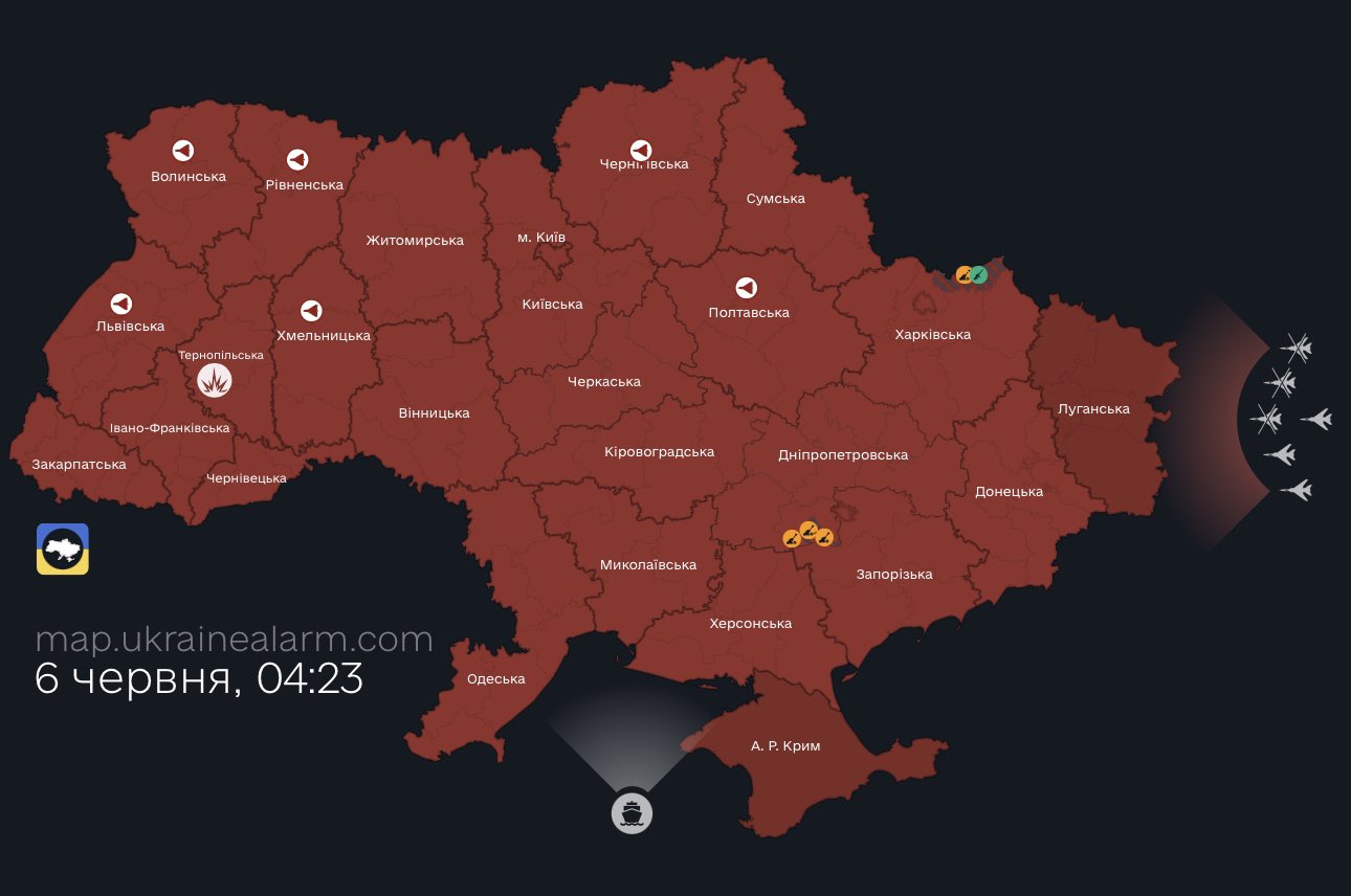 Russia attacks Western Ukraine with cruise missiles and drones