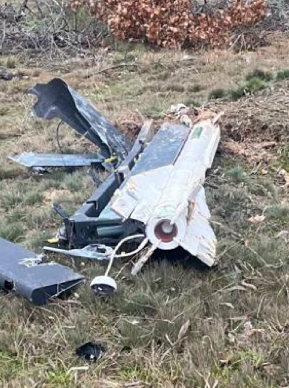 Ukrainian drone downs Russian Shahed with R-60 missile
