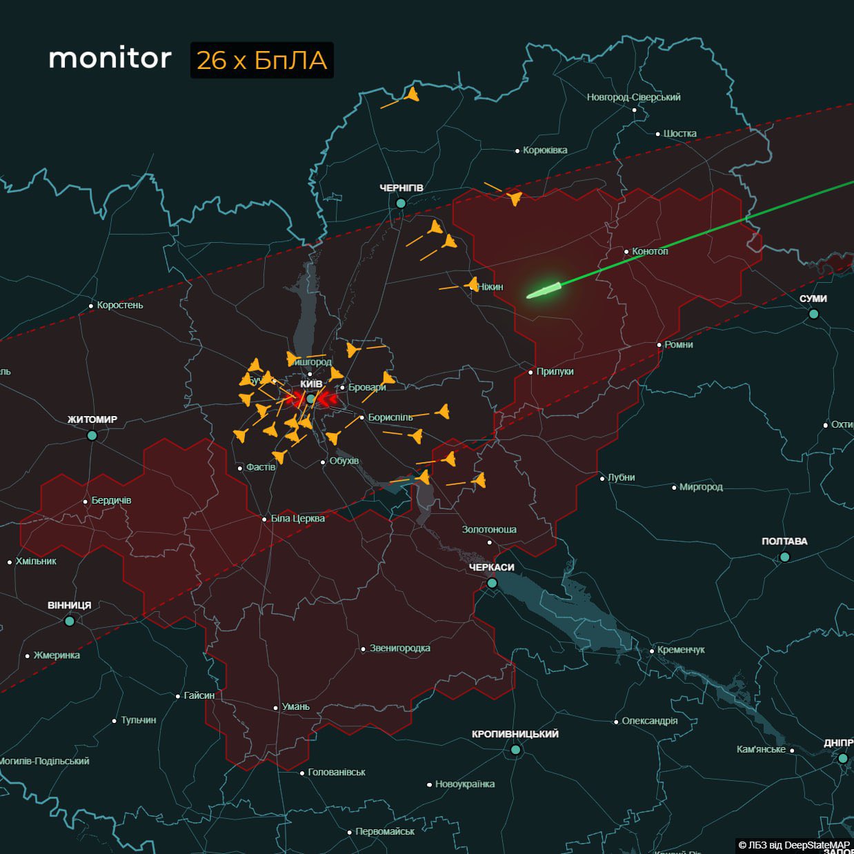 Even a hundred drones and dozens of missiles aren’t enough