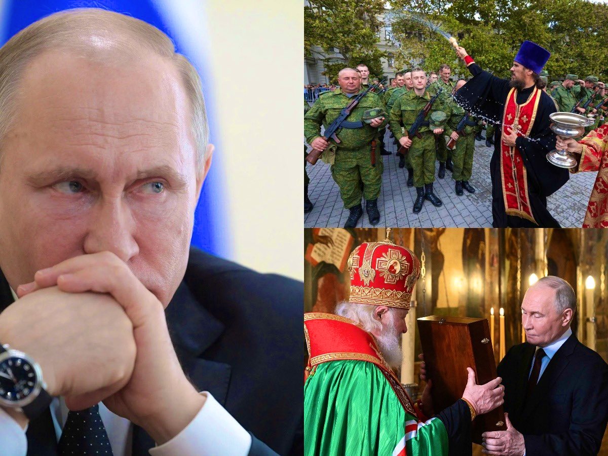 Putin cannot halt the genocide he started