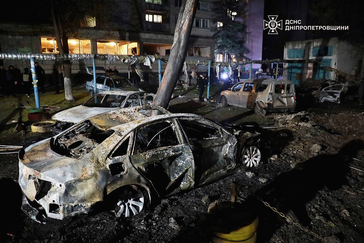 Russian attack kills three in Dnipro, including a child