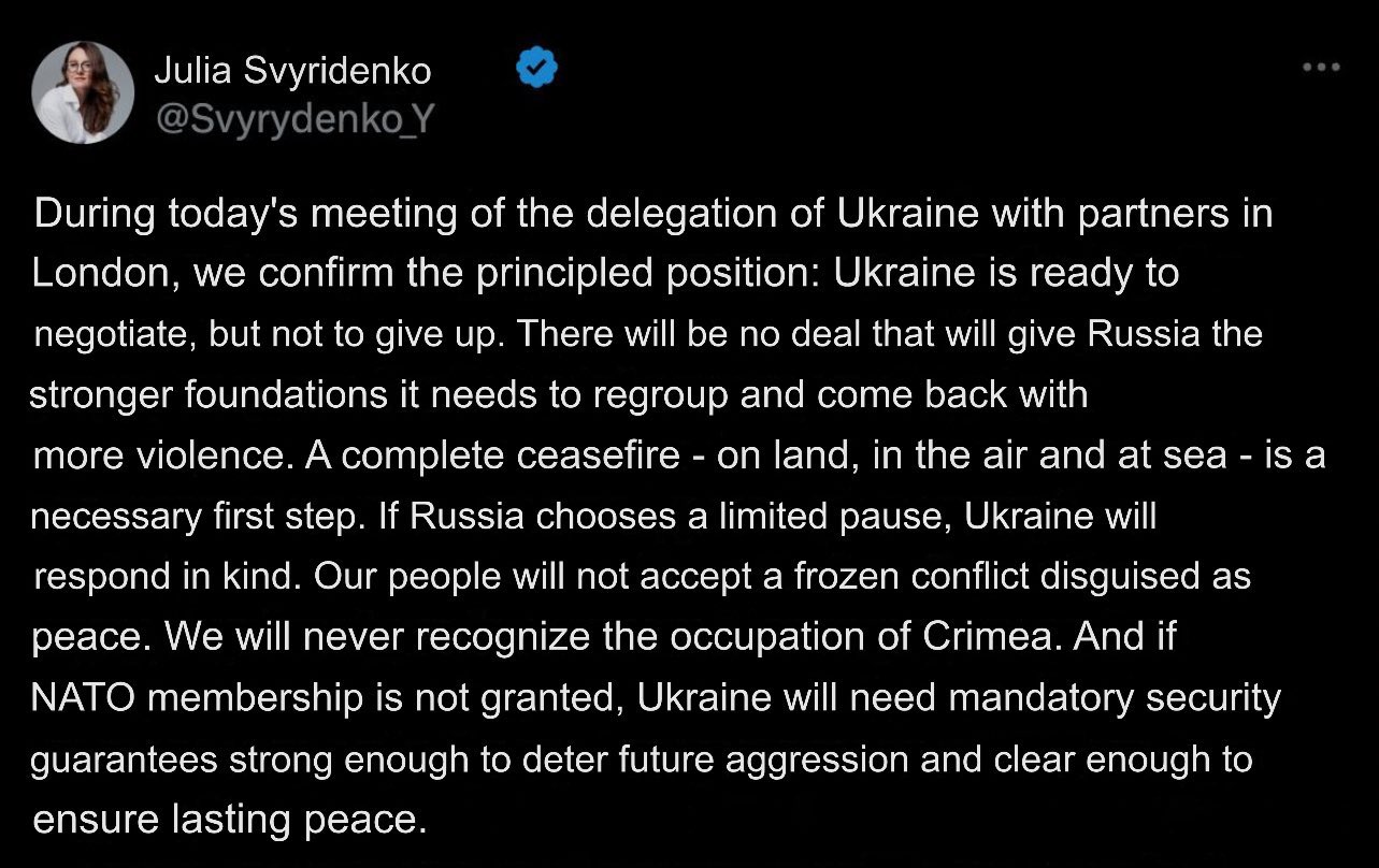 Ukrainian minister: Crimea occupation not recognized
