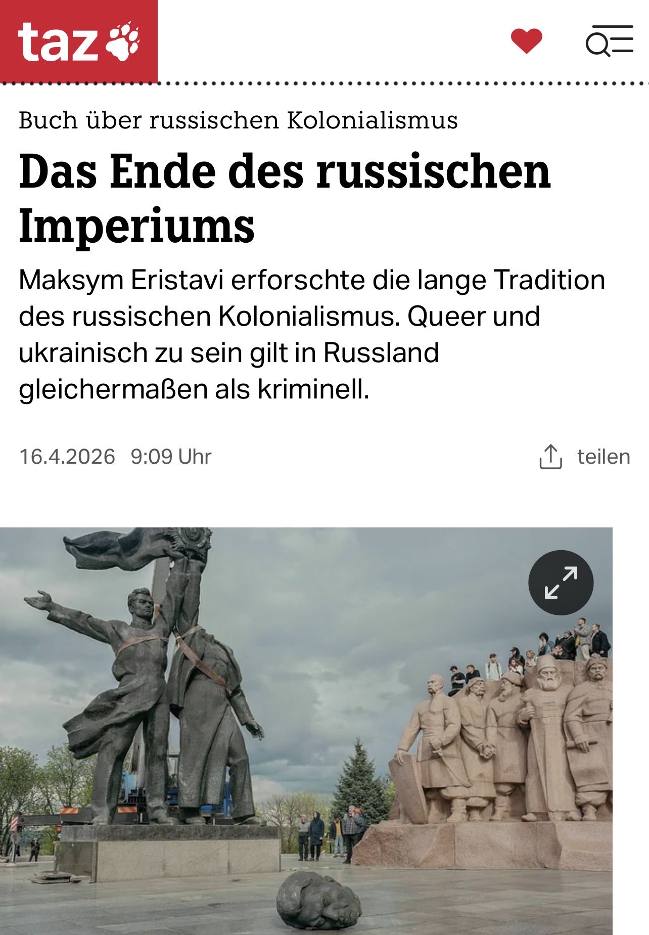 Russia’s War Against Ukraine Described as Colonial Conflict