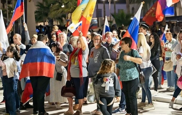 Russia Organizes Artificial Protests in Cyprus Against EU and Zelensky