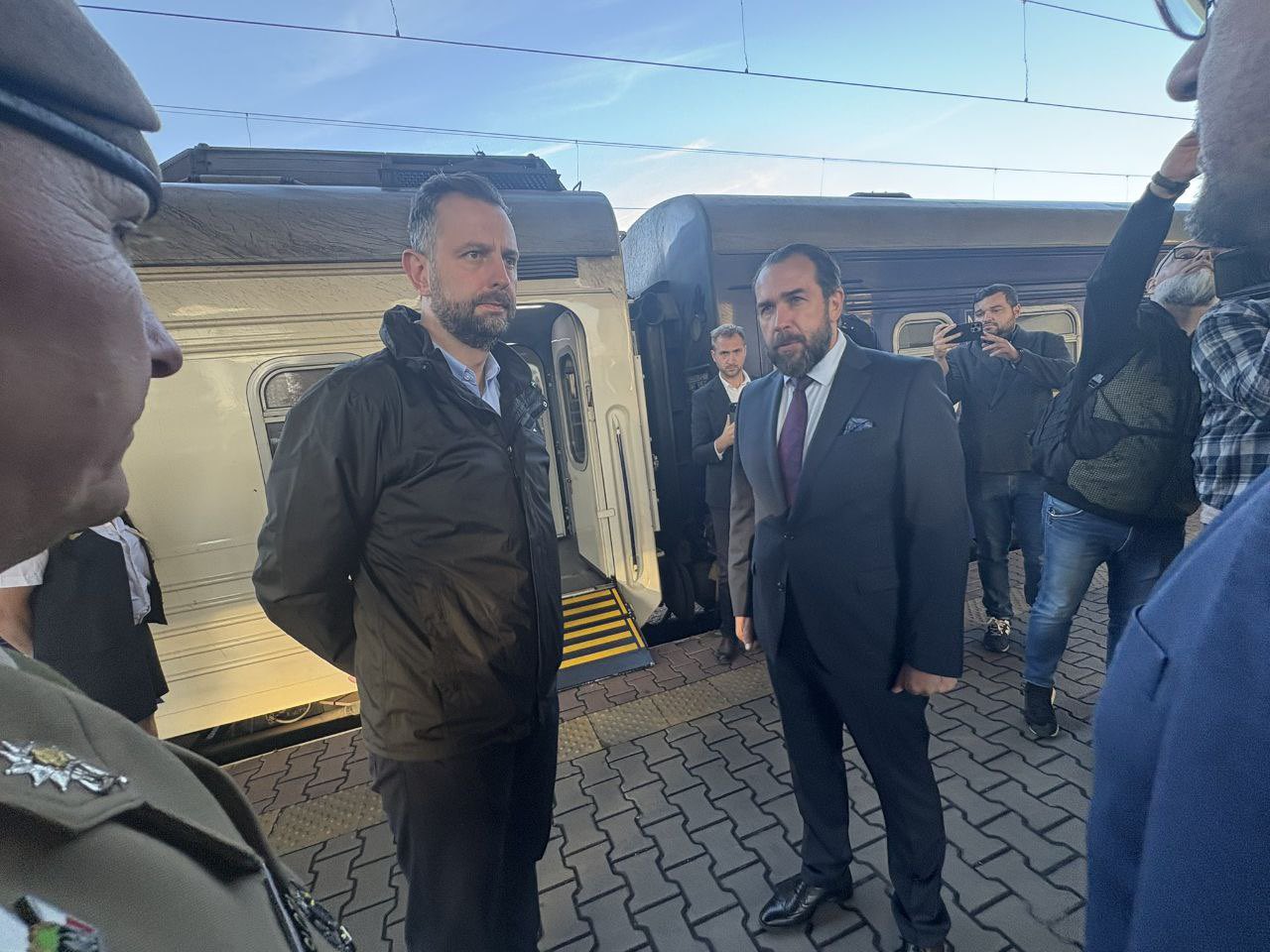 Polish Defence Minister arrives in Kyiv