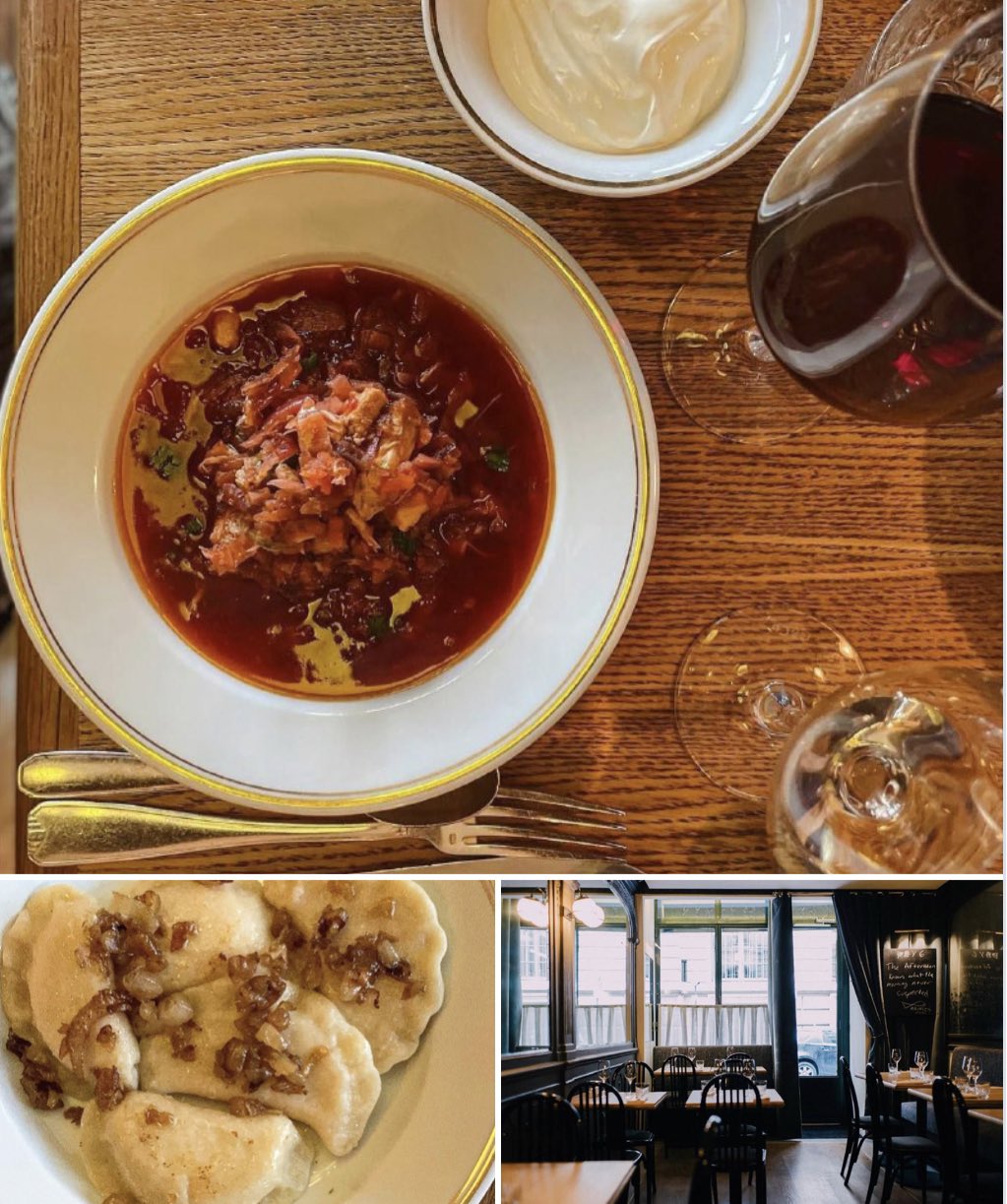 Paris restaurant renamed “Le Borscht Et La Vie” to support Ukrainian refugees and victims of war.